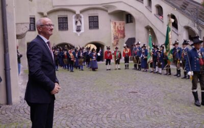 Landtagspräsident:innen tagten in Hall: Landesüblicher Empfang auf der Burg Hasegg