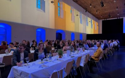 FDdB-Konferenzdinner mit fast 200 Teilnehmenden im Salzlager Hall in Tirol